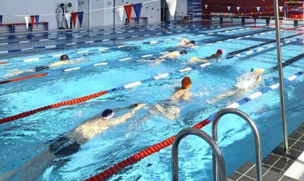 Турнир по плаванию среди студентов Ступинского филиала МАИ.